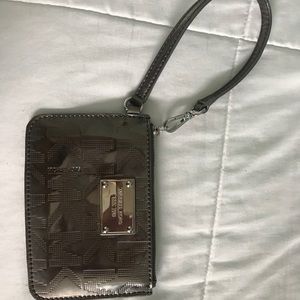 Michael Kors Silver wristlet